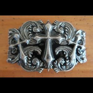 Triple Cross Belt Buckle